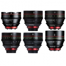 CANON Kit 6 objetivos Canon CN-E. 14mm, 24mm, 35mm, 50mm, 85mm y 135mm*